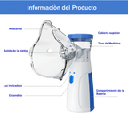 Mesh - Nebulizador para Bebés, Niños y Adultos