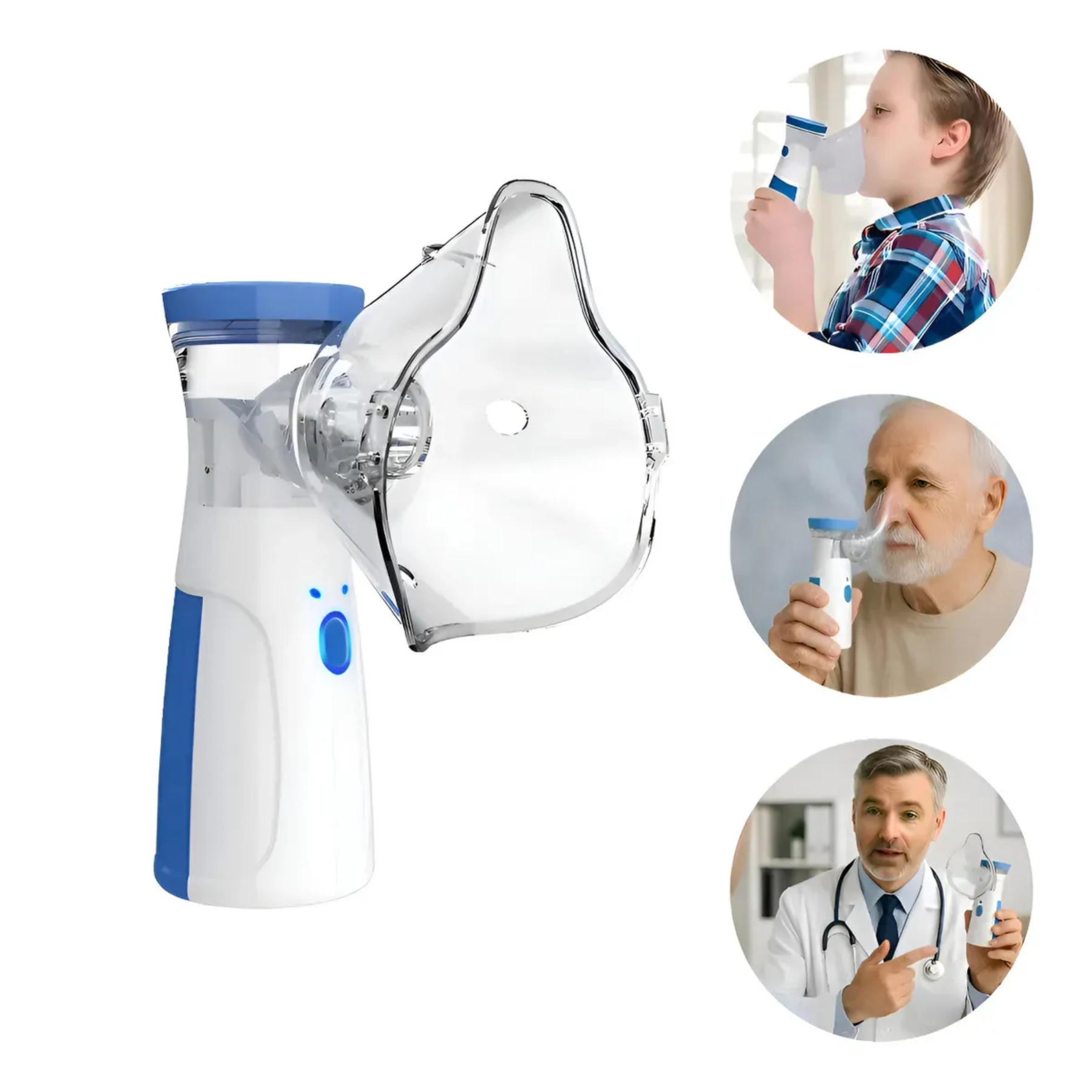 Mesh - Nebulizador para Bebés, Niños y Adultos