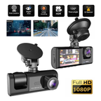 Cámara para auto Interior + Frontal - Full HD + Cámara Retroceso de REGALO